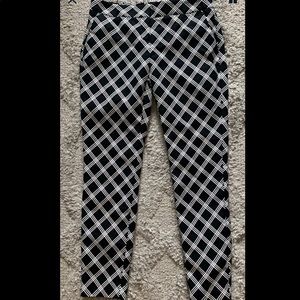 EXPRESS Mid Rise Columnist Ankle Pants (4R)